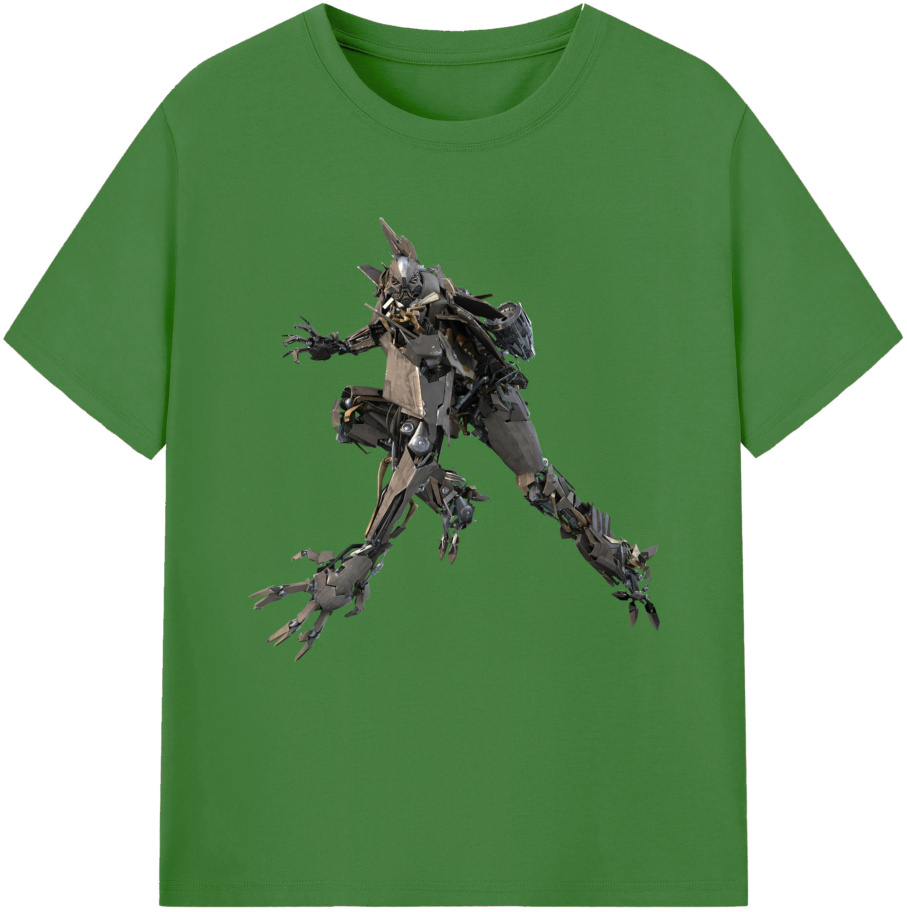 （画像用） Transformers トランスフォーマー レディースカジュアルプリントTシャツ（綿100％）